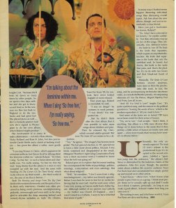 Juli has newspapers, magazines, you name it... about Tears For Fears dating back to day 1.